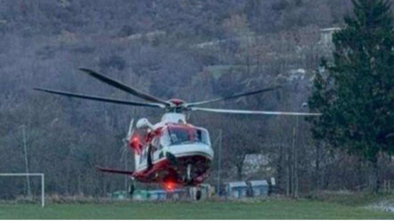 L'intervento dei soccorsi (Foto vigili del fuoco)