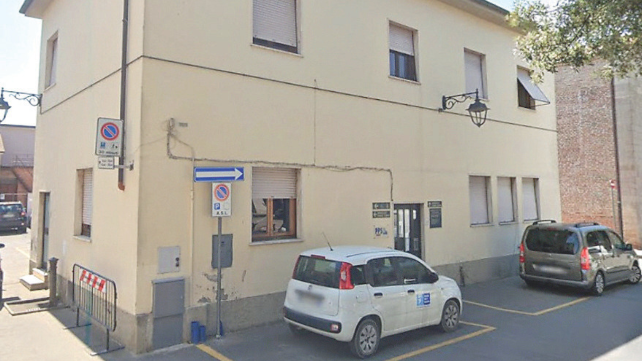 La palazzina di via Mazzini a Paganico