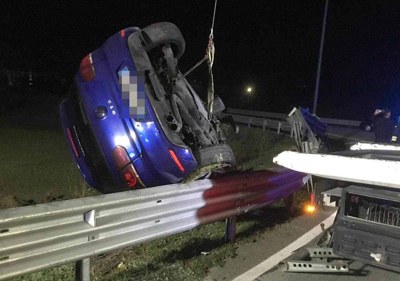 
	L'incidente (foto Stick)

