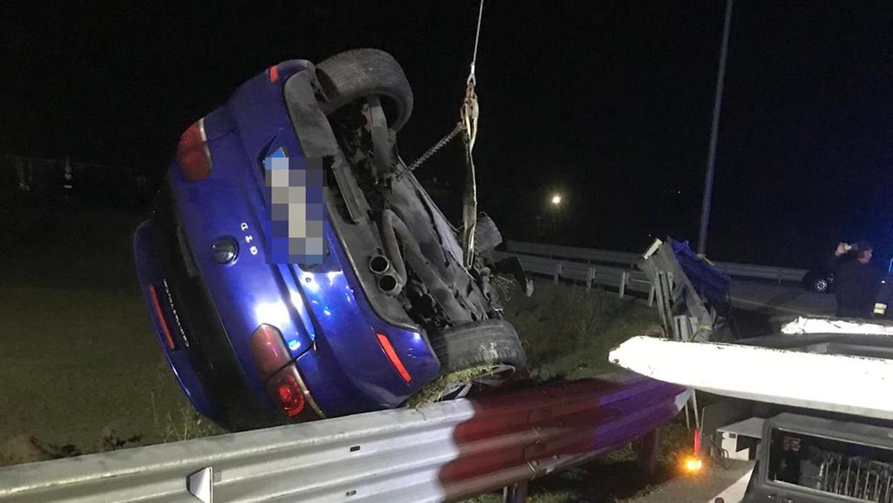 L'incidente (foto Stick)