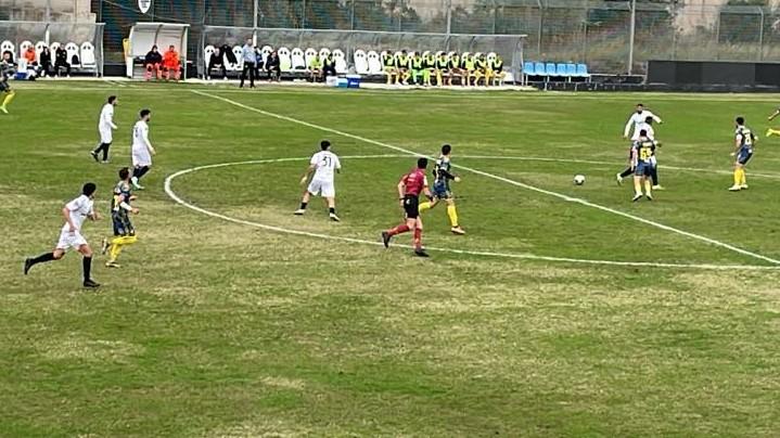 
	Una immagine della partita Olbia-Scafatese

