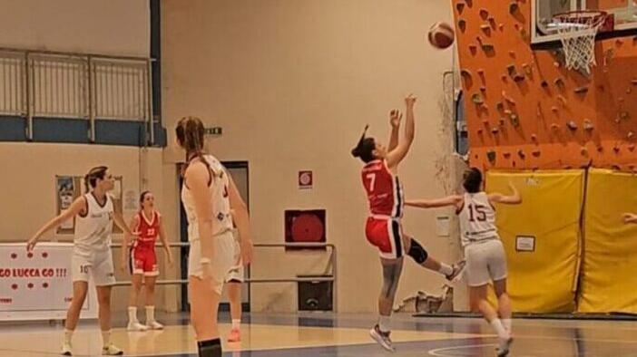 Basket, la Green Lucca passeggia a Pontedera