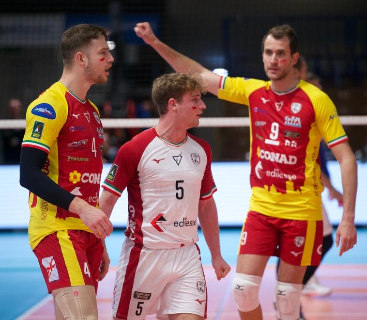 La Conad spezza le ali al Gabbiano: sesto sigillo per i reggiani di Zagni