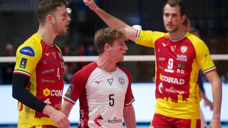 La Conad spezza le ali al Gabbiano: sesto sigillo per i reggiani di Zagni