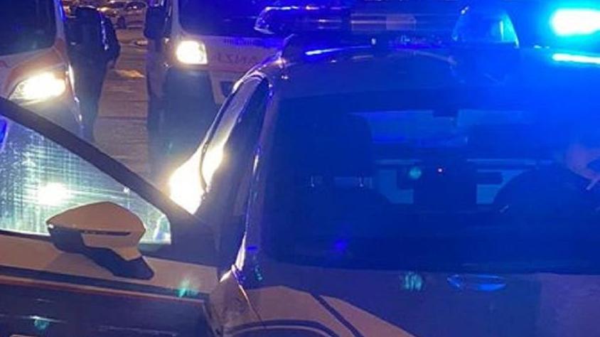 Sul posto la polizia (foto d'archivio)