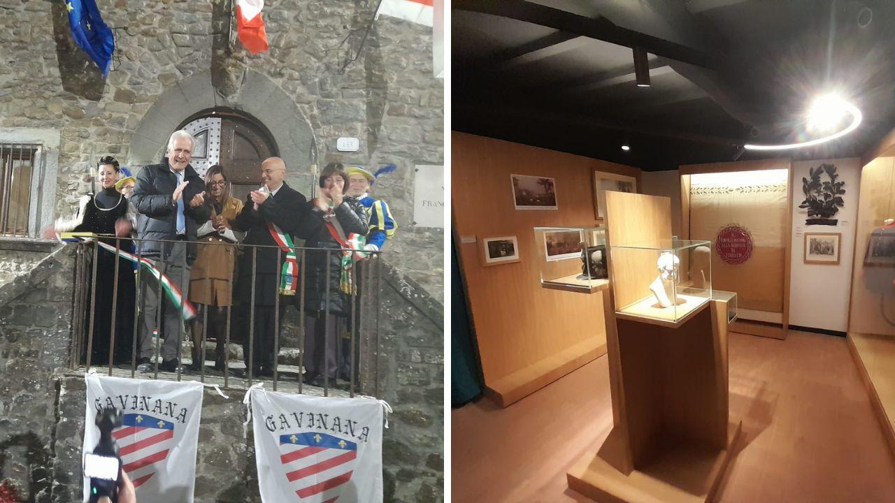 Un momento dell'inaugurazione
