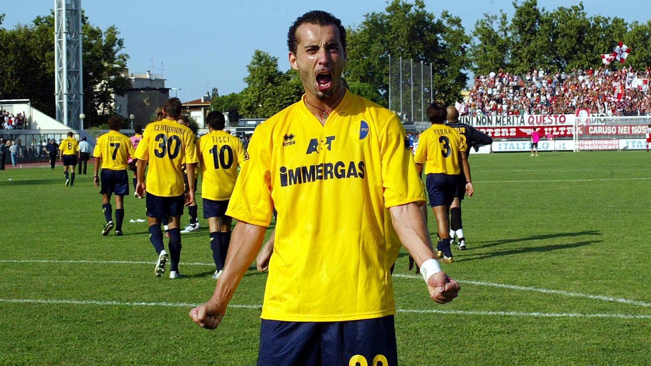 Cristian Bucchi ha segnato 29 gol con il Modena nella stagione 2005-2006
