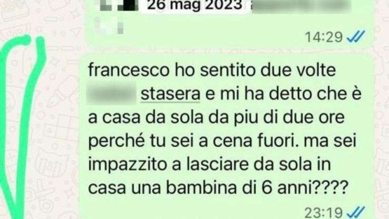 Il messaggio di Ilary Blasi a Francesco Totti