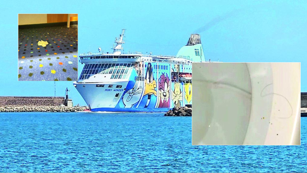 Wc sporchi, cabine impresentabili: l’ira di un passeggero della Moby - la denuncia e la replica della compagnia