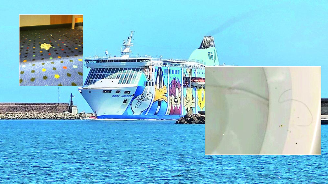 Wc sporchi, cabine impresentabili: l’ira di un passeggero della Moby - la denuncia e la replica della compagnia