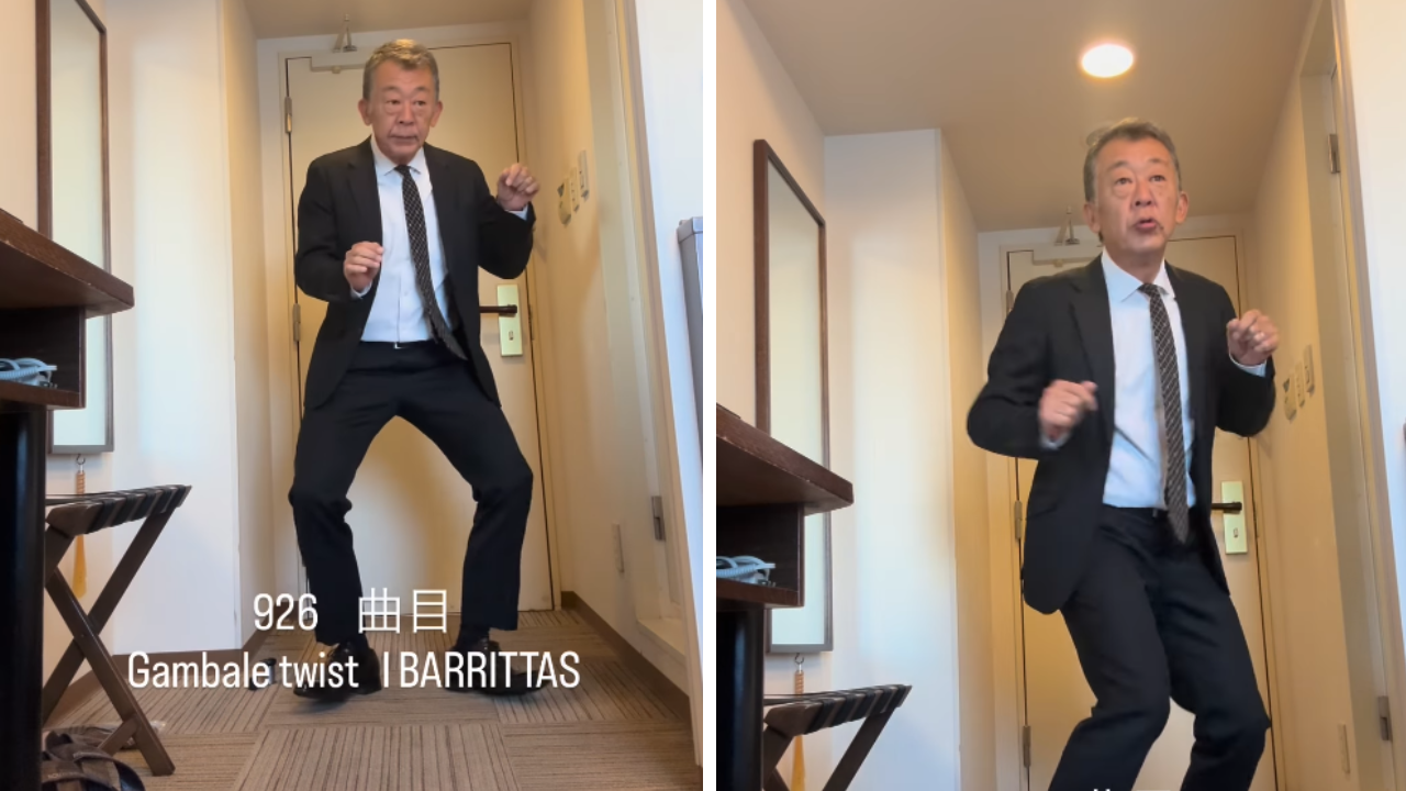 Il video virale dell’influencer giapponese che balla sulle note di “Gambale twist”