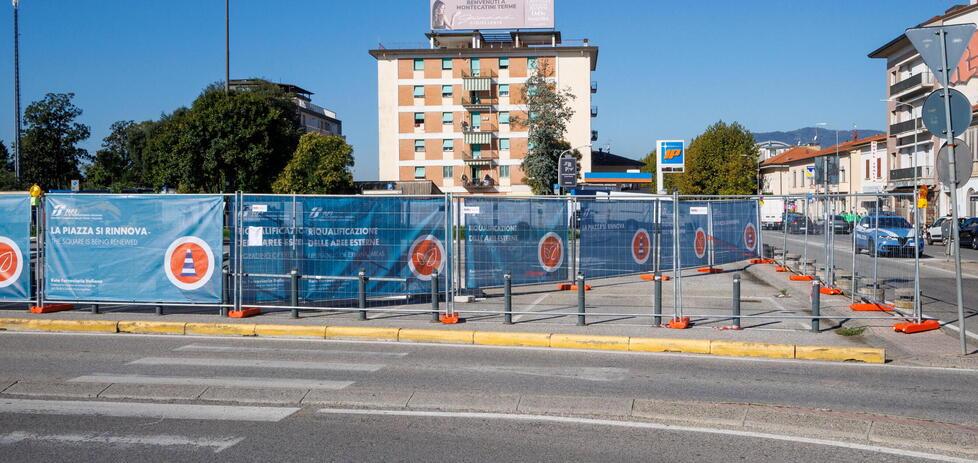 Una parte del cantiere (foto Nucci)