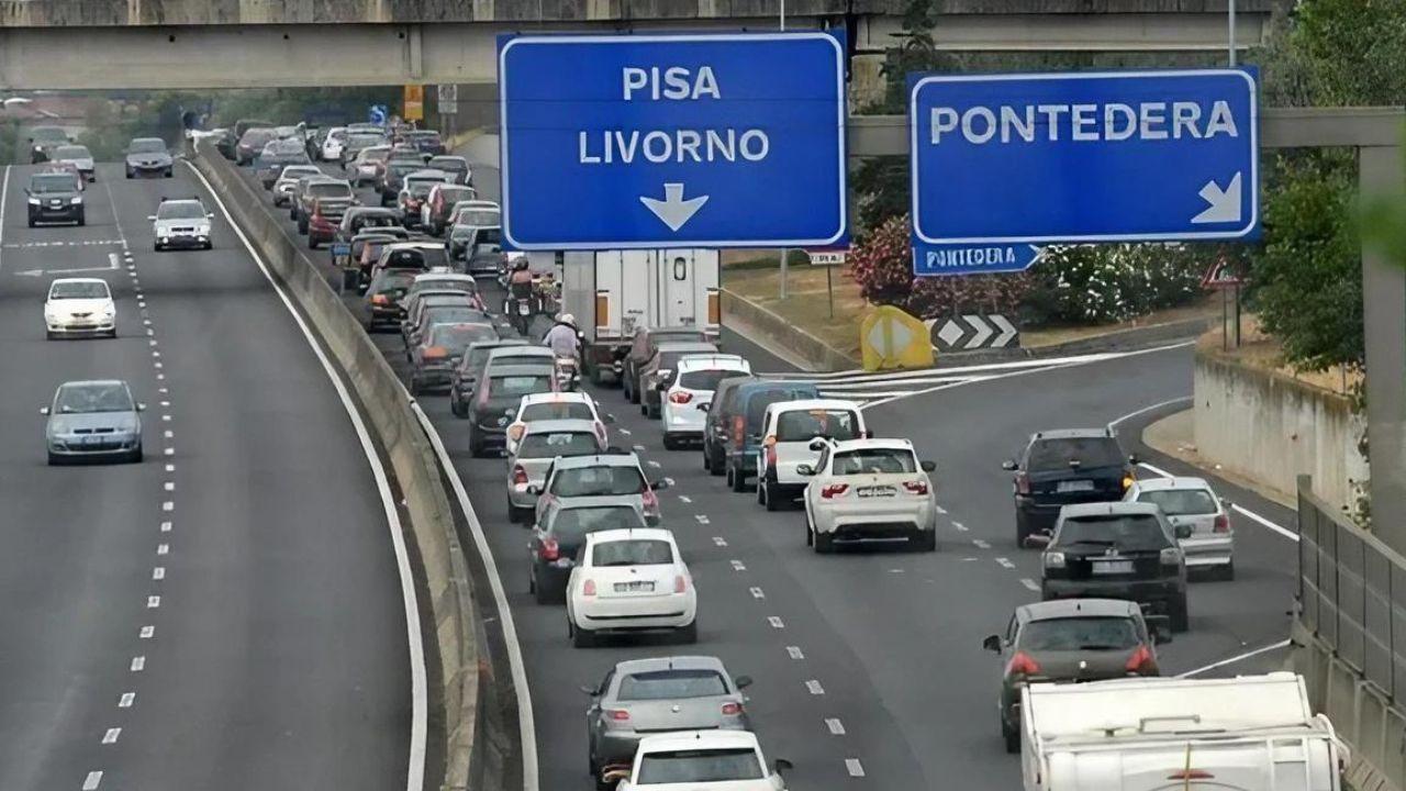 Un tratto della strada