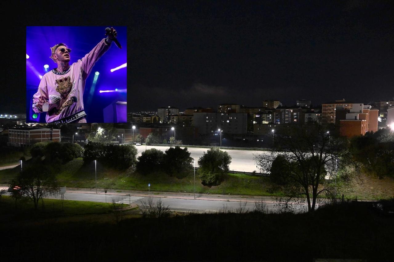 
	L'area di Sa terra mala ospiter&agrave; il concerto di Emis Killa (foto di Massimo Locci)

