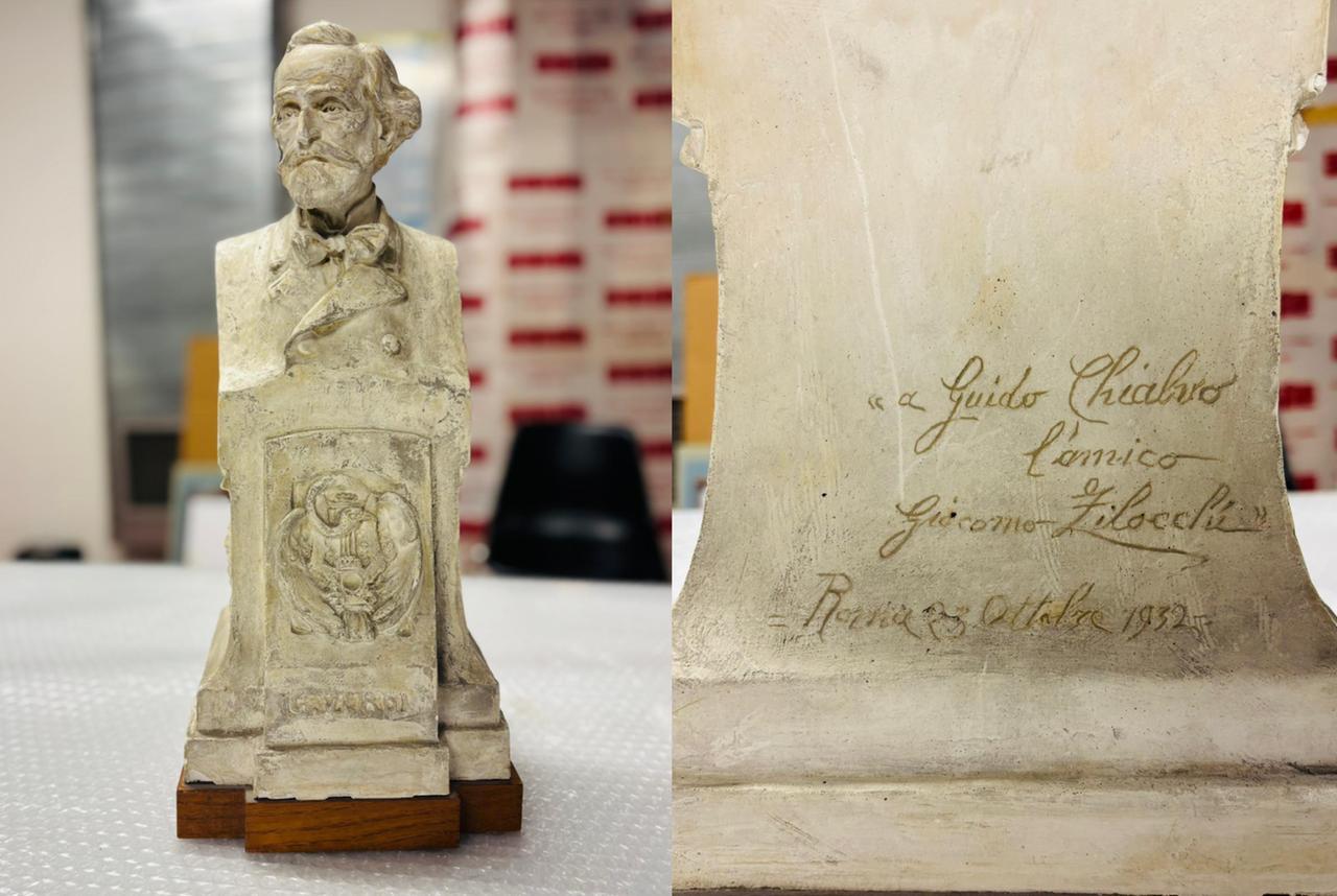 Torna a Ferrara il bozzetto originale del monumento a Giuseppe Verdi