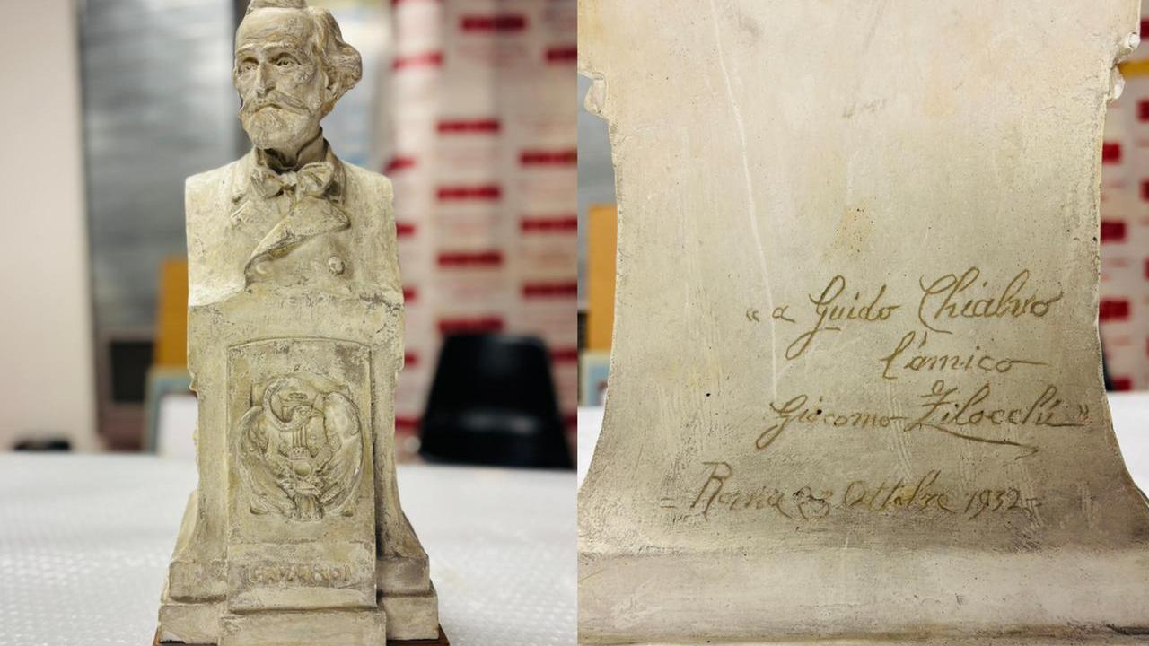 Torna a Ferrara il bozzetto originale del monumento a Giuseppe Verdi