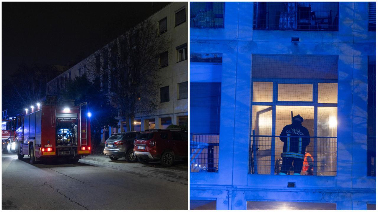 Incendia casa per la terza volta il suo appartamento: palazzo evacuato