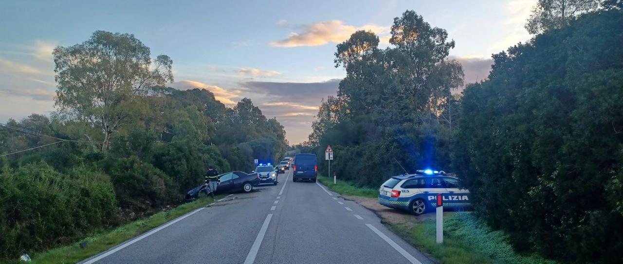 Olbia, violento scontro sulla 127: automobilista in fuga