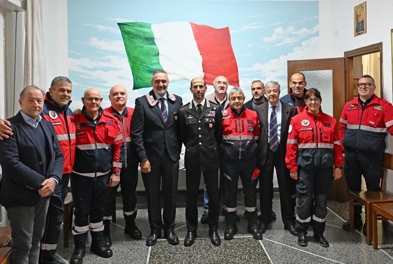 Livorno, il colonnello Mineo in visita all’Associazione nazionale carabinieri