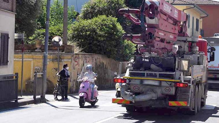 La frazione di Turano attraversata dall’Aurelia