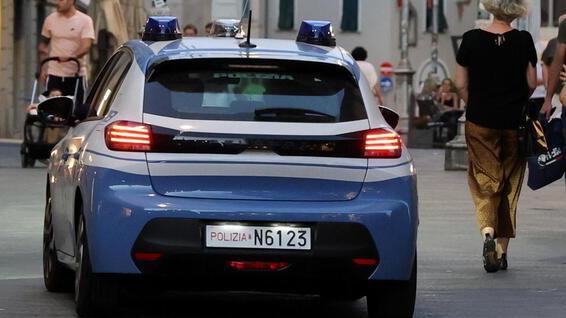 Sul posto è intervenuta la polizia (foto d'archivio)