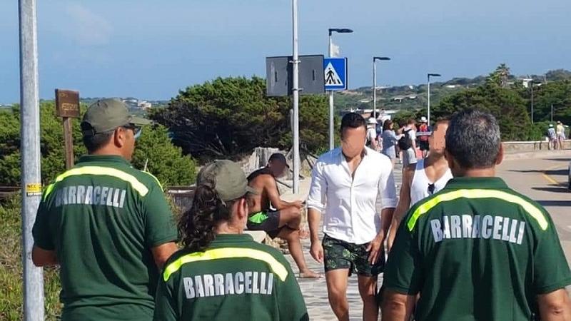 Barracelli al lavoro per far rispettare i divieti alla Pelosa