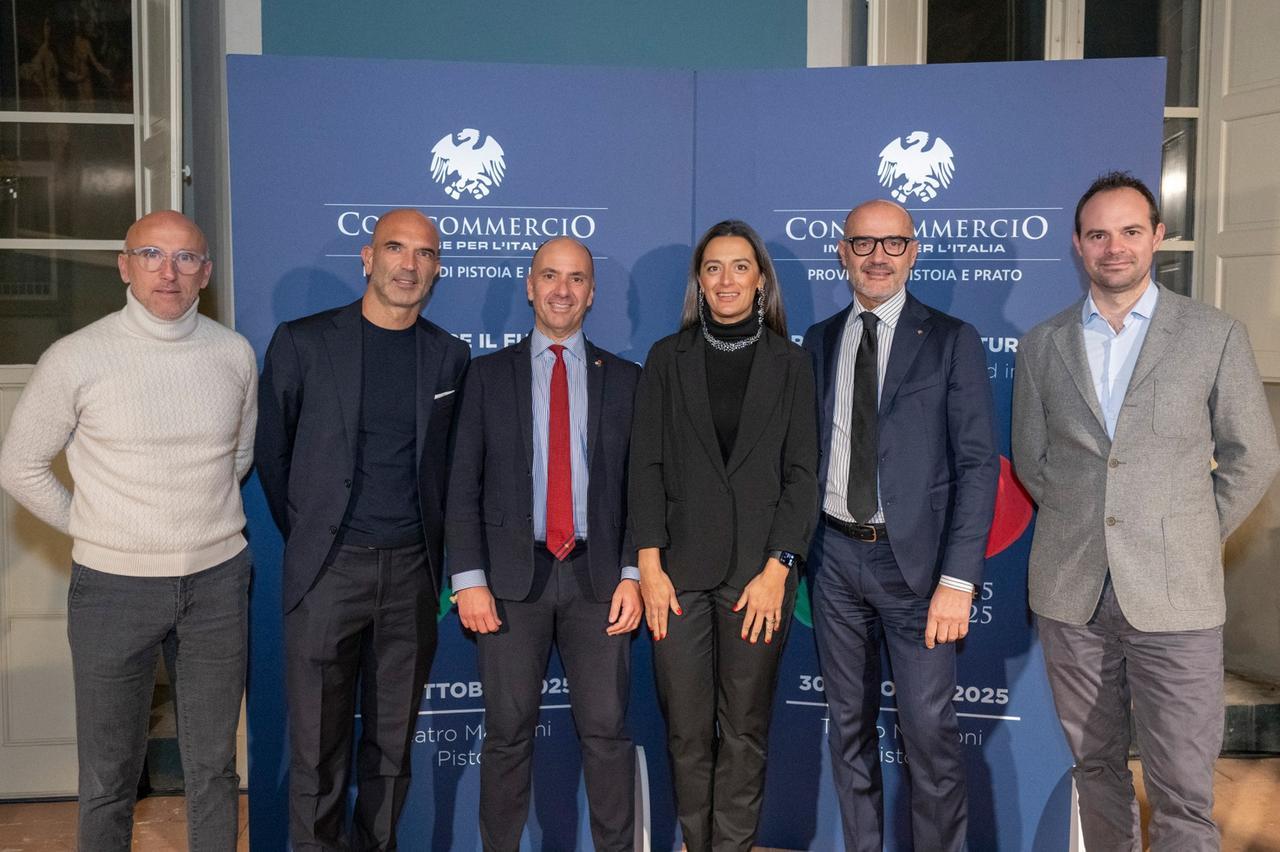 
	I membri pratesi della giunta di Confcommercio

