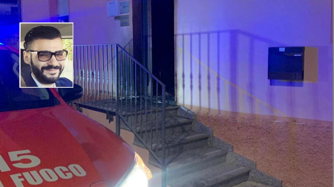 Siniscola, attentato incendiario contro l’ufficio di un assessore comunale – Cosa sappiamo