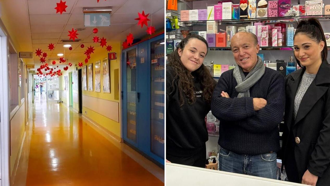 La Pediatria del Policlinico e i commessi del Kuadrifoglio