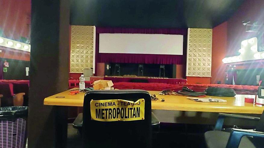 Il Metropolitan vuoto (foto Paolo Federighi)