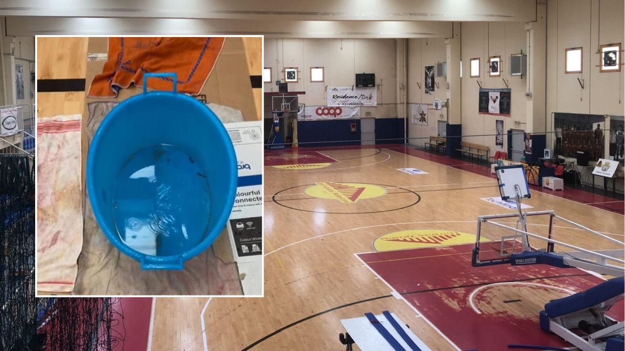 Alghero, due palasport allagati e salta la partita di basket femminile