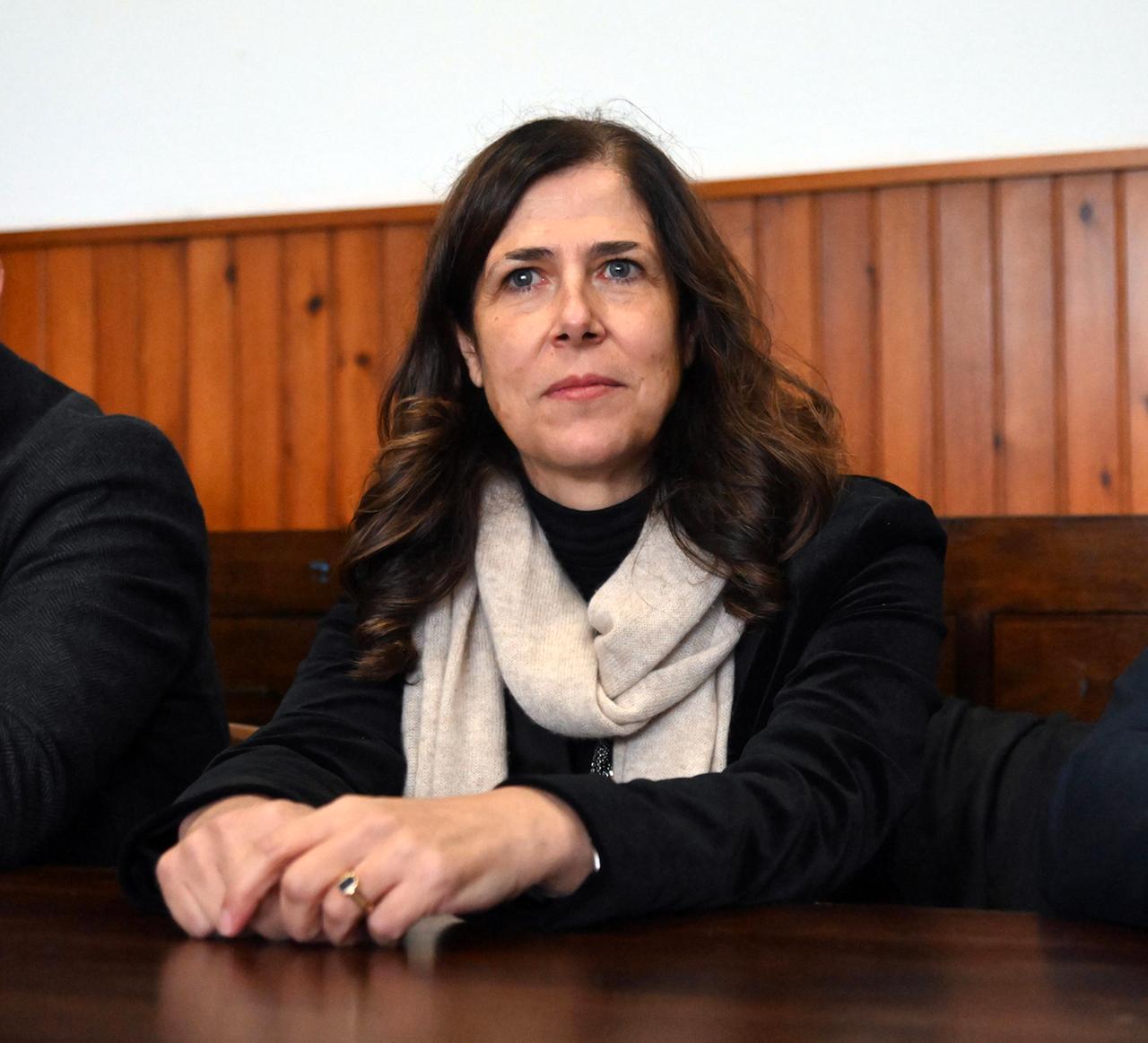 
	La presidente Alessandra Todde&nbsp;

