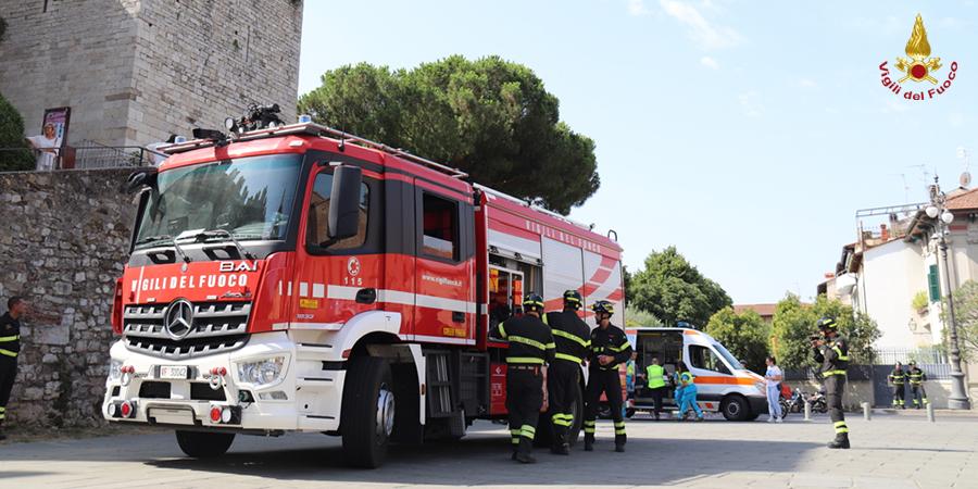 
	Vigili del fuoco in azione

