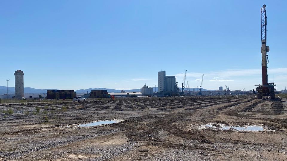 I futuri piazzali della Darsena Europa