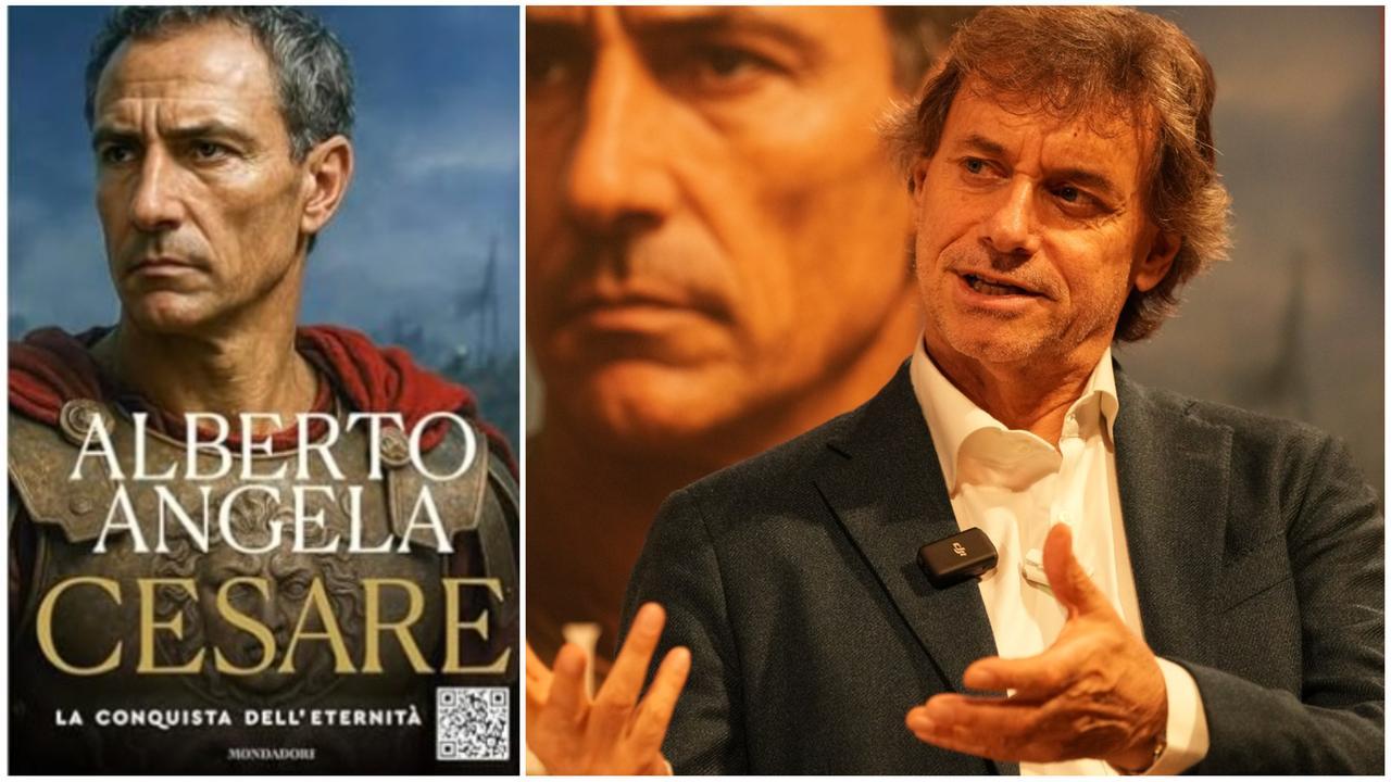 Alberto Angela a Modena per presentare il suo libro: «Racconto Giulio Cesare e il suo carisma unico»