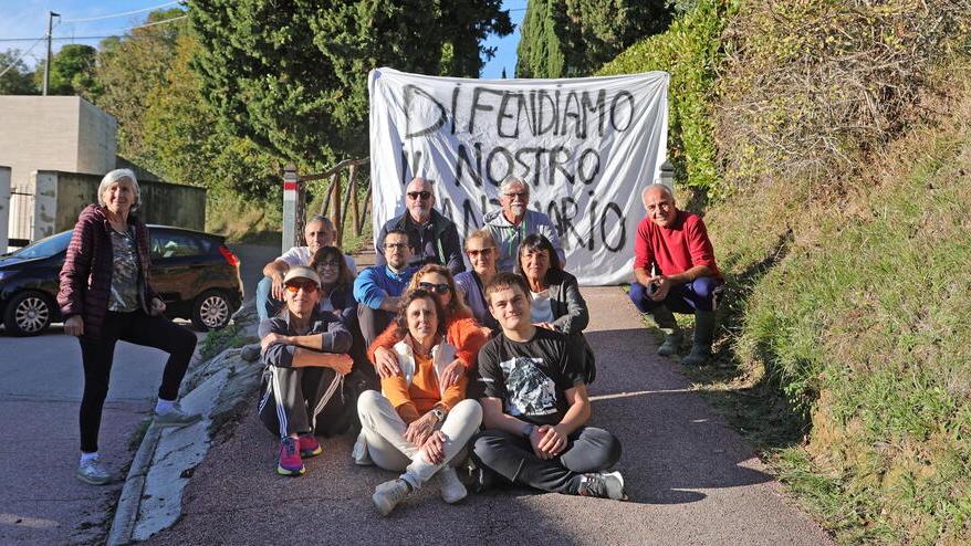 Un momento della protesta delle scorse settimane