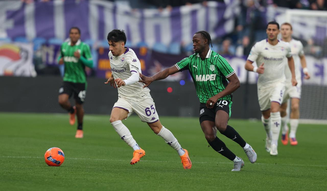 
	Un momento della partita Sassuolo-Fiorentina (foto Lapresse)

