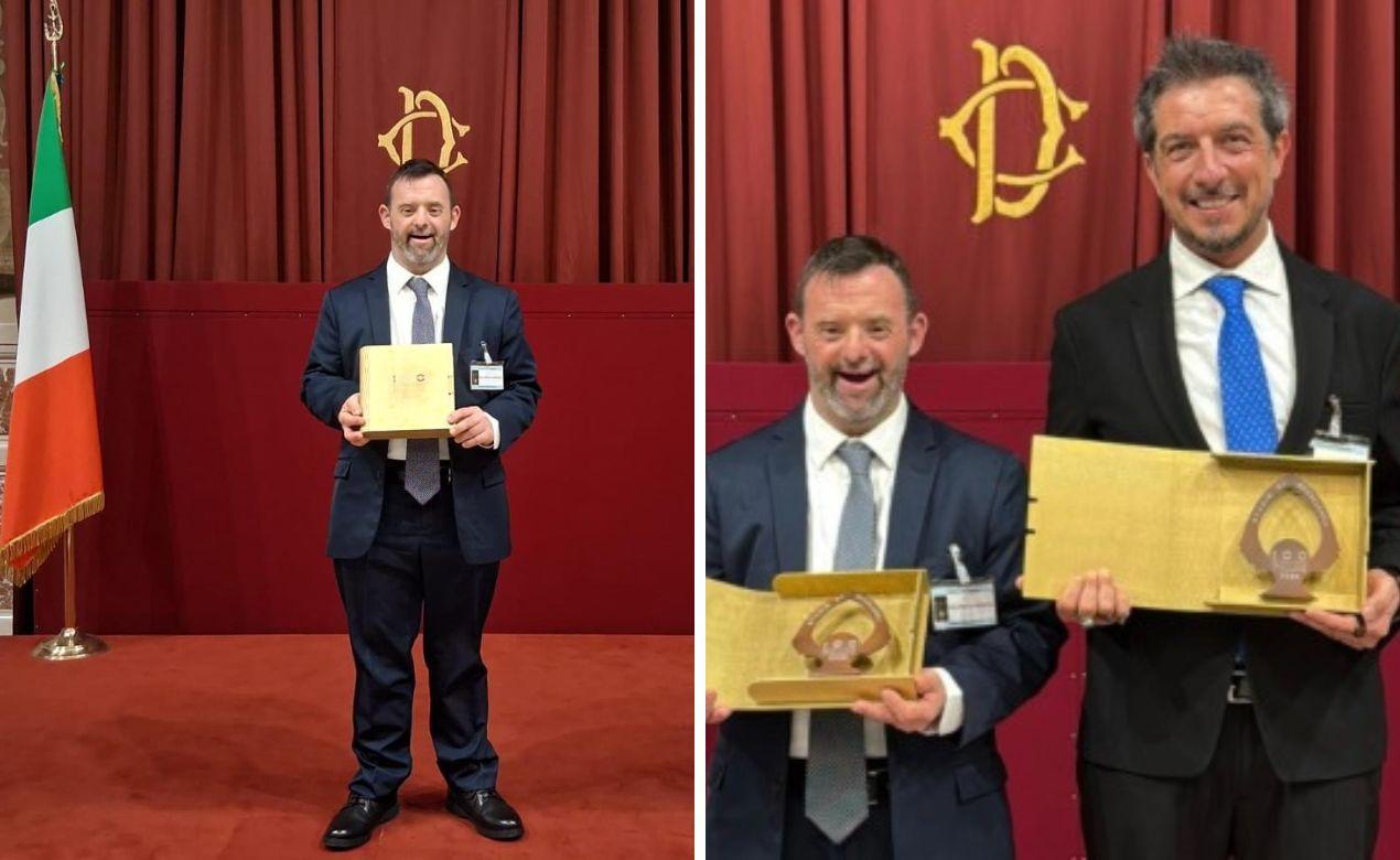 Chico, un'eccellenza italiana Made in Livorno: «Il premio lo dedico ai miei genitori che non ci sono più»