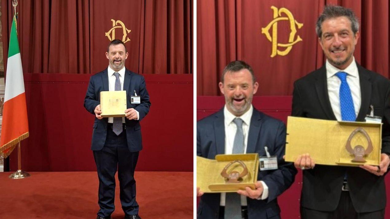 Chico, un'eccellenza italiana Made in Livorno: «Il premio lo dedico ai miei genitori che non ci sono più»
