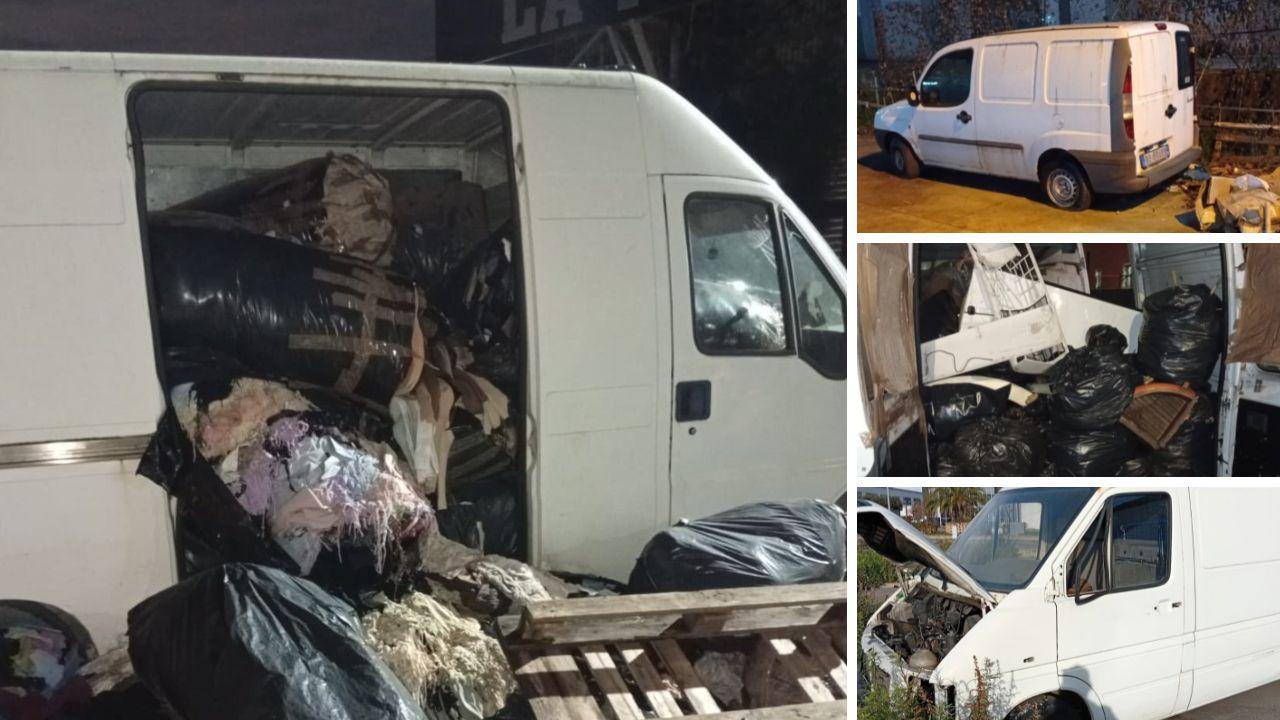 
	Alcuni dei furgoni scoperti dal fotoreporter Giovanni TarduccI

