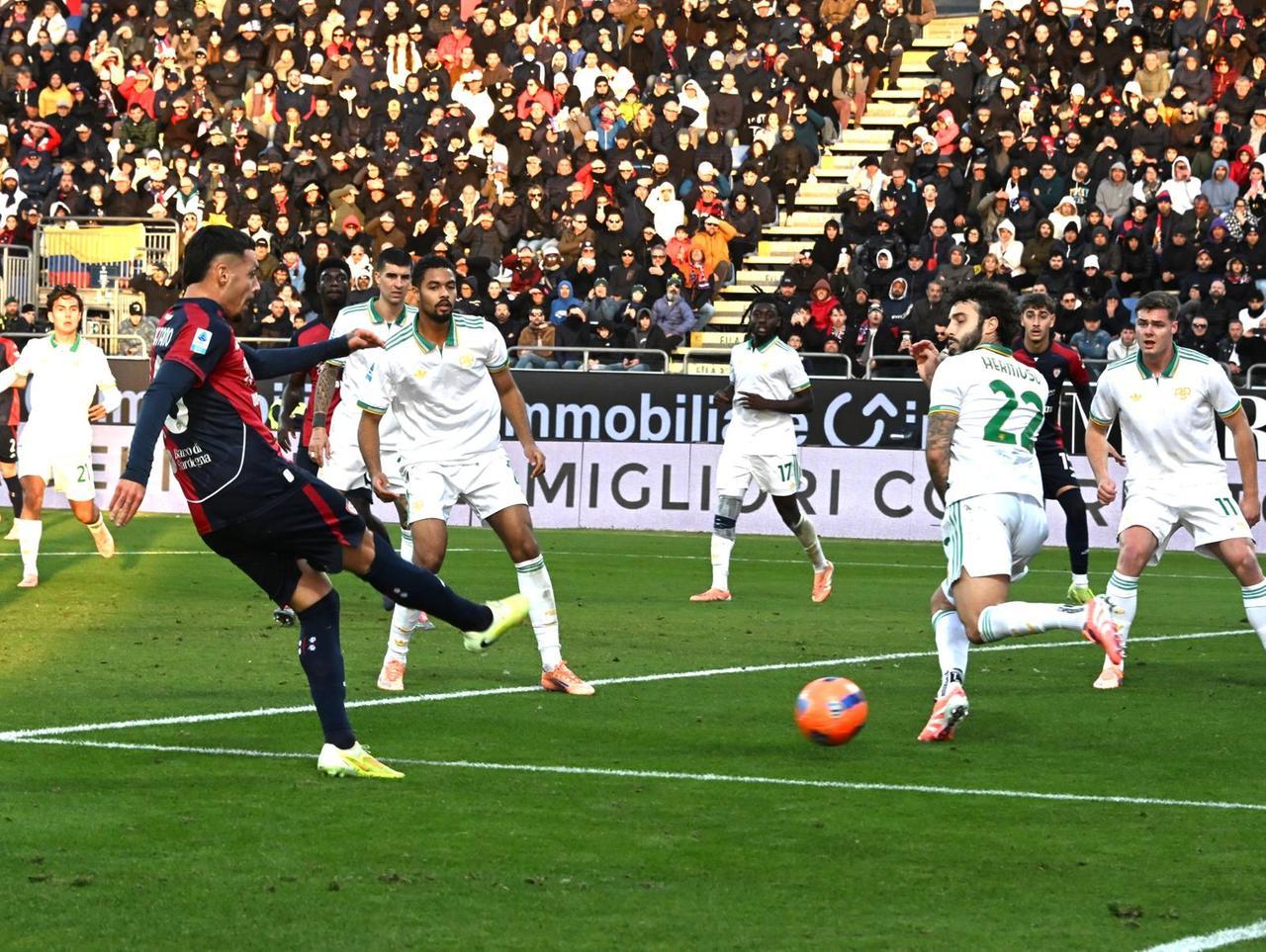 Cagliari, finalmente la vittoria: 1-0 alla Roma