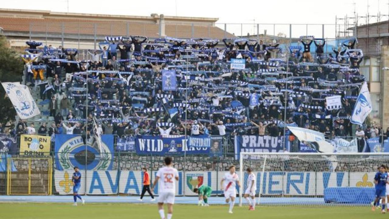 I tifosi del Prato a Grosseto