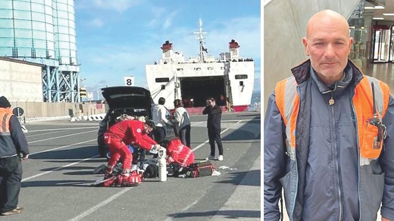 Gli attimi del salvataggio e Stefano Bogana