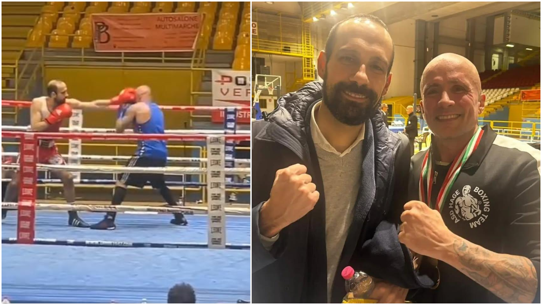 Il sindaco di Pavia Michele Lissia torna sul ring: a Calangianus i primi anni di boxe