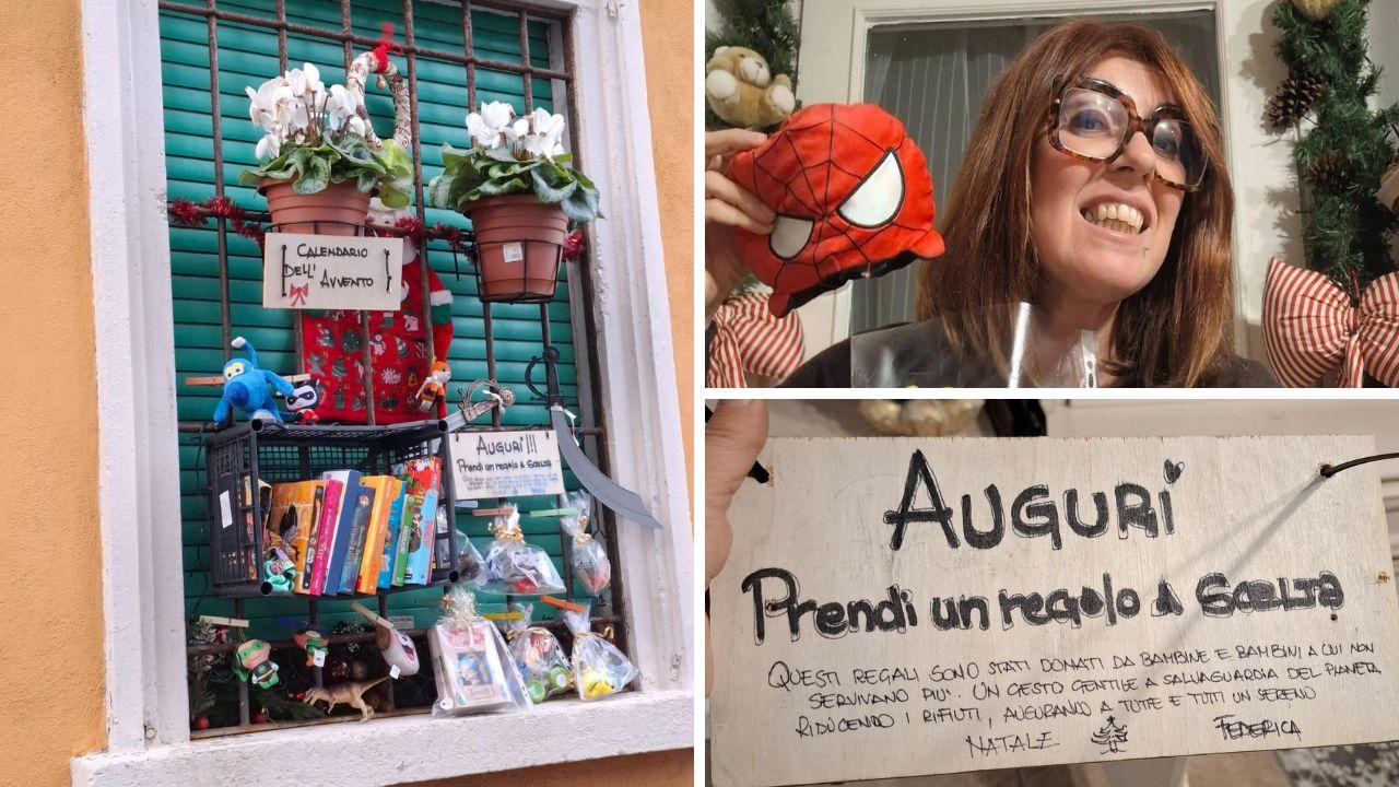Federica Pracchia e i doni solidali per il calendario dell'Avvento
