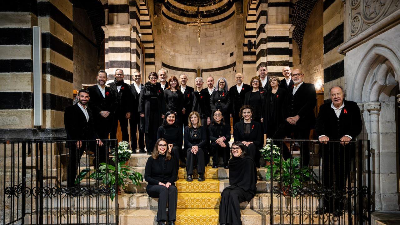 Il Complesso vocale di Nuoro diretto da Franca Floris
