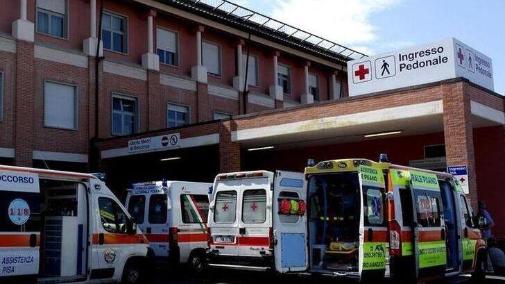 Il pronto soccorso dell’ospedale di Cisanello