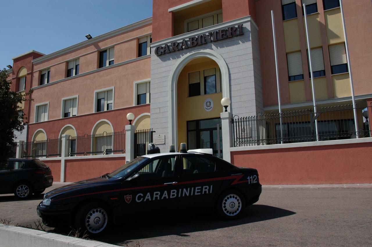 
	La caserma dei carabinieri di Olbia&nbsp;

