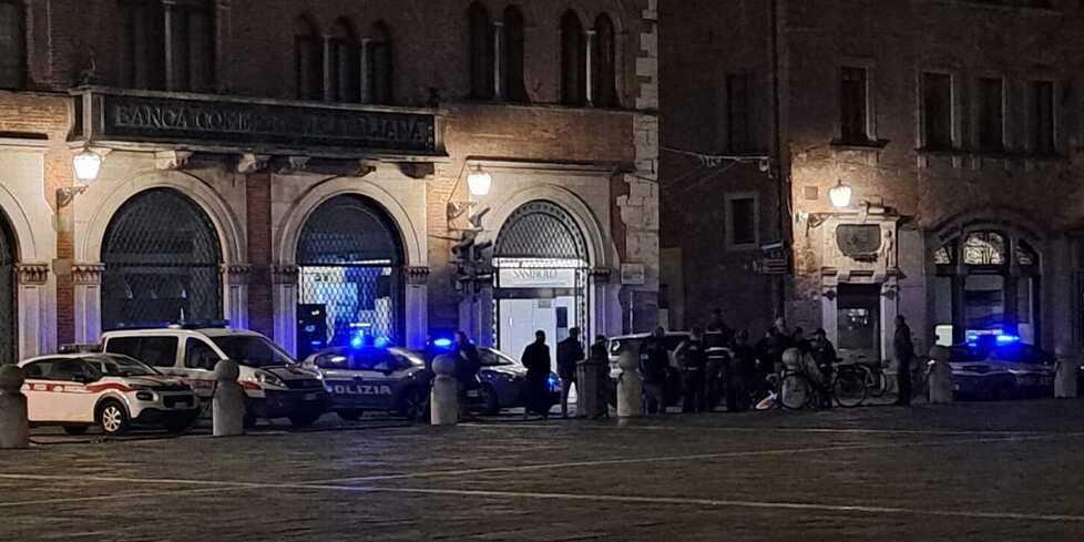 Controlli in centro (foto di archivio)