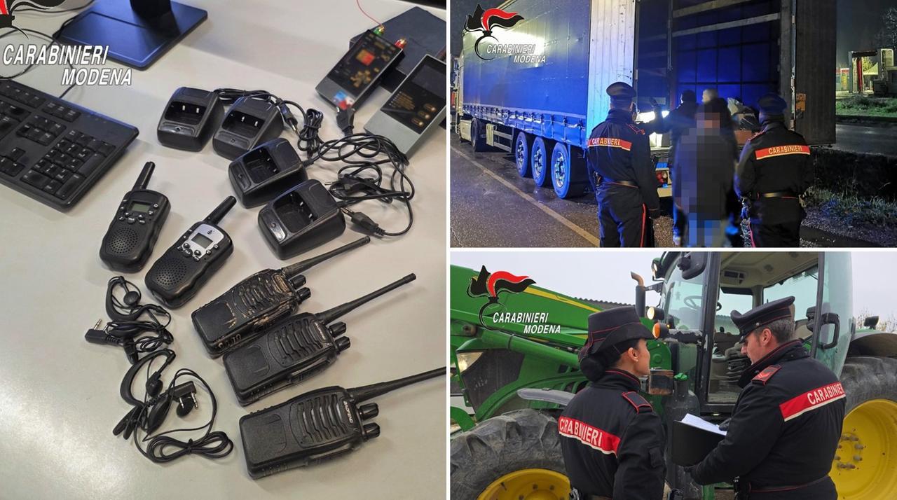 
	I disturbatori di frequenze Jammer e il camion per rubare i trattori

